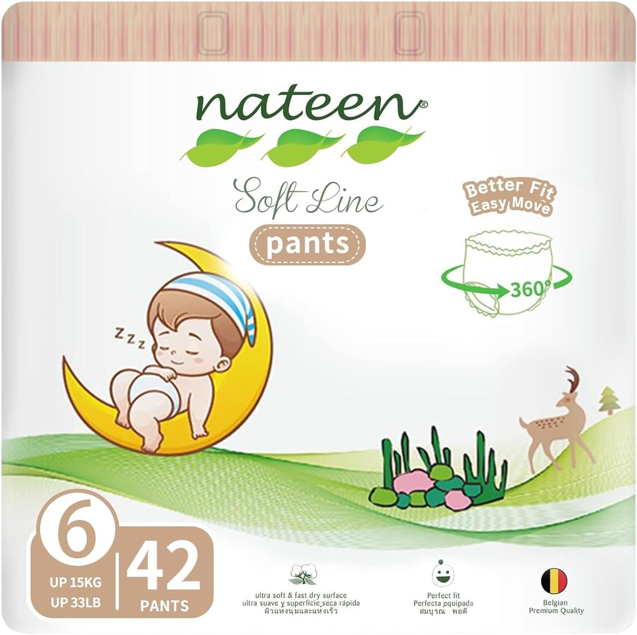 Nateen Plienkové nohavičky Soft Line · 6