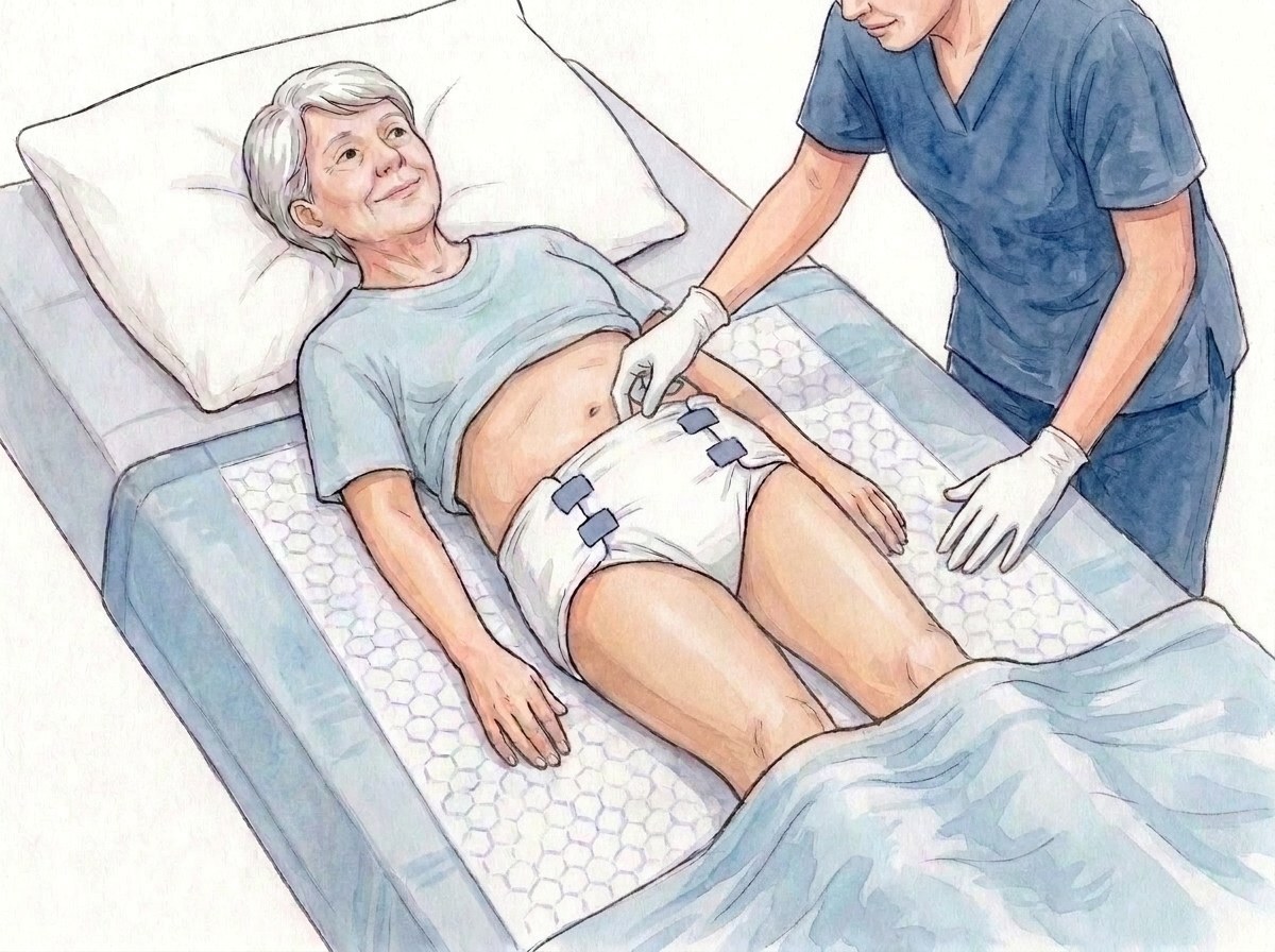 11. Vycentrujte, upravte, skontrolujte vôľu na dva prsty v páse, prezrite pokožku